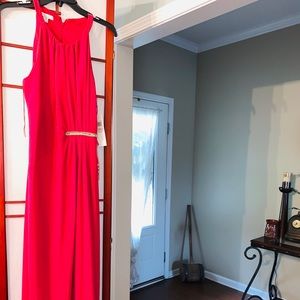 Floor length maxi cocktail dress